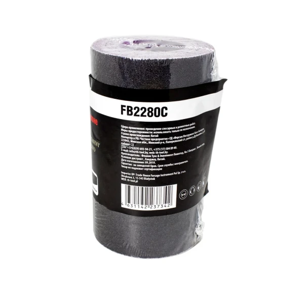 Бумага наждачная на тканевой основе 115ммх5м в рулоне (P280)