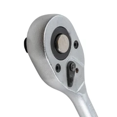 Трещотка реверсивная с резиновой ручкой 1/2''(L-240мм, 24зуб)