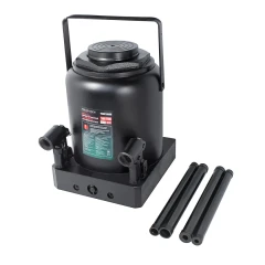 Домкрат бутылочный 100т+ дополнительный ремкомплект (высота подхвата - 335мм, высота подъема - 515мм, ход штока - 180мм)