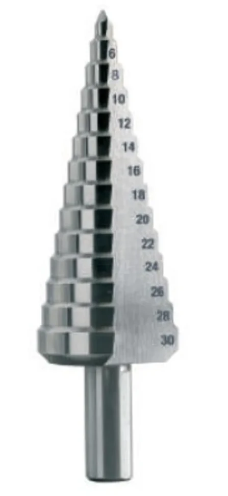 Сверло ступеньчатое HSS 6-36мм (d10mm, L80mm)