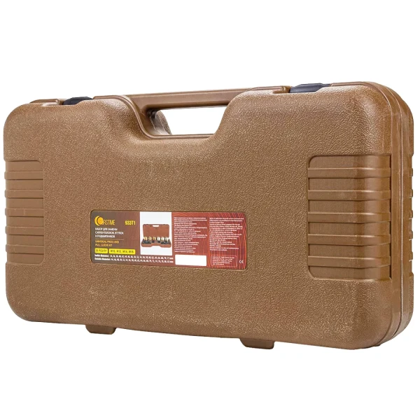 Набор инструментов для снятия и установки втулок, подшипников и сайлентблоков универсальный, 26пр. (М10, М12, М14, М16) в кейсе