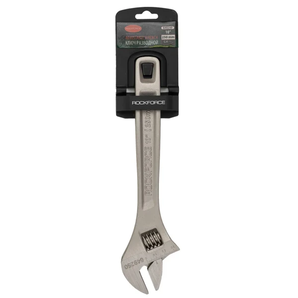 Ключ разводной Profi CRV 10''-250мм (захват 0-30мм), на пластиковом держателе