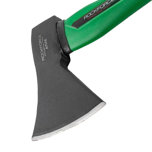 Топор с фиберглассовой ручкой и резиновой противоскользящей накладкой 600гр.