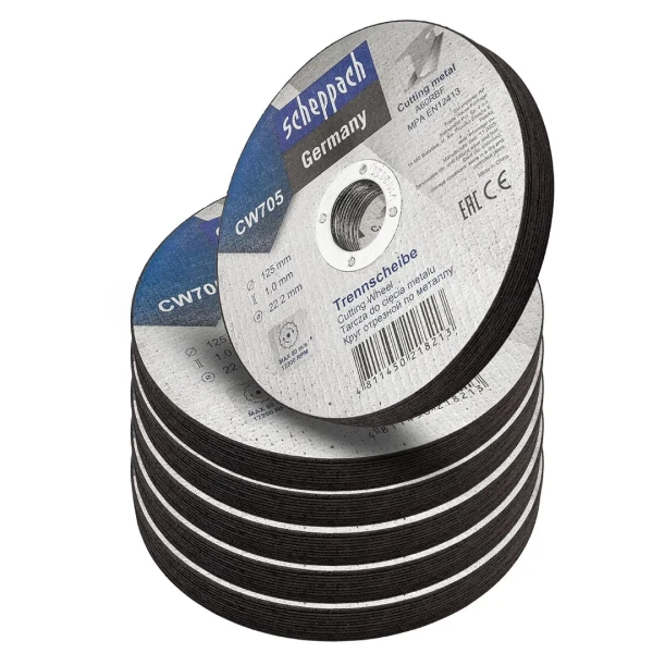 Круг отрезной по металлу 125х1.0.х22,2мм-60шт