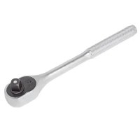 Трещотка реверсивная с накаткой 1/2''(24зуб., L-250мм)