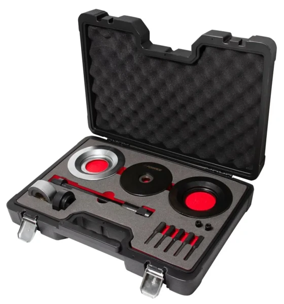 Набор инструментов для замены ступичных подшипников VW (Ø62мм) в кейсе''Premium''