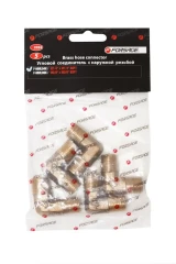 Соединитель угловой наруж.резьба 1/4''х1/4'', к-т 5шт.