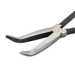 Щипцы изогнутые на 45град. с удлиненными рукоятками 285мм