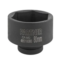 Головка ударная глубокая 80мм (6гр.), 1''