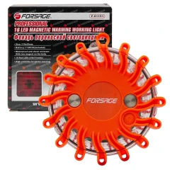 Фонарь переносной светодиодный с магнитом (9 световых режимов, 16 LED, 1хCR23)