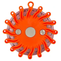 Фонарь переносной светодиодный с магнитом (9 световых режимов, 16 LED, 1хCR23)