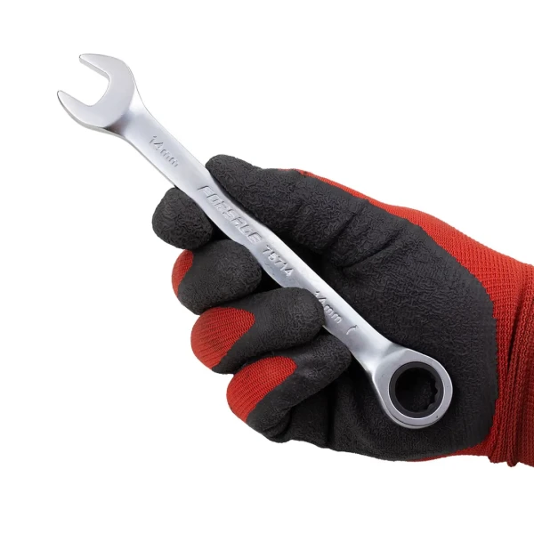 Набор ключей комбинированных трещоточных, 13пр. (8,10-19,21,22мм),в металлическом кейсе