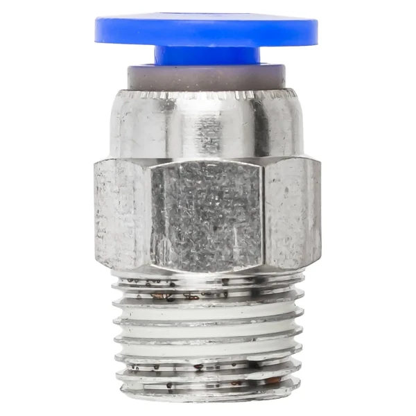 Фитинг для пластиковых трубок 4мм с наружной резьбой 1/8''