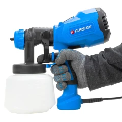 Краскопульт ручной электрический (230В, 400Вт, объем бачка 1л, макс.расход краски 800мл/мин)