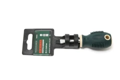 Отвертка шлицевая магнитная ''Profi''S2 SL6.5х30мм, на пластиковом держателе