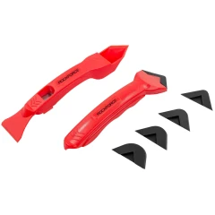 Набор пластиковых скребков для удаления герметика 2пр, в блистере