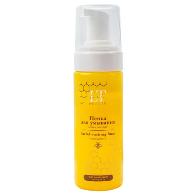 Пенка для умывания мед и молоко для сухой кожи La &amp; Te BEAUTÉ
