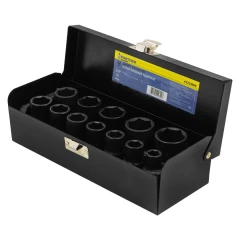 Набор головок ударных 12 пр.,1/2''(10, 12-19, 21, 22, 24мм), в кейсе