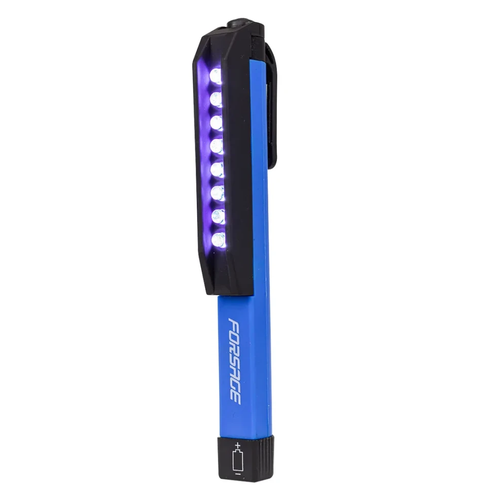 Фонарик переносной светодиодный в комплекте с батарейками (8LED, 3xAAA), в блистере
