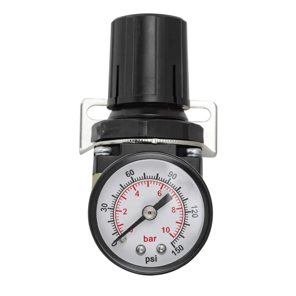 Регулятор давления воздуха 1/4''(0-10bar,раб. температура 5°-60°)