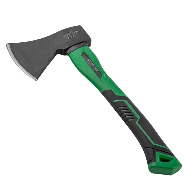 Топор с фиберглассовой ручкой и резиновой противоскользящей накладкой 800гр.