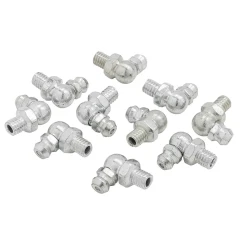 Пресс-масленка 6мм угловая (90град.), комплект 10 шт.