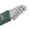 Набор ключей TORX Г-образных, 7пр. (Т10,Т15,Т20,Т25,Т27,Т30,Т40) в пластиковом держателе