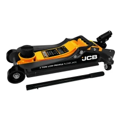 Домкрат подкатной гидравлический низкопрофильный 3т с поворотной ручкой