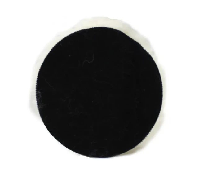 Губка для полировки из овечьей шерсти самоцепляющаяся 180мм