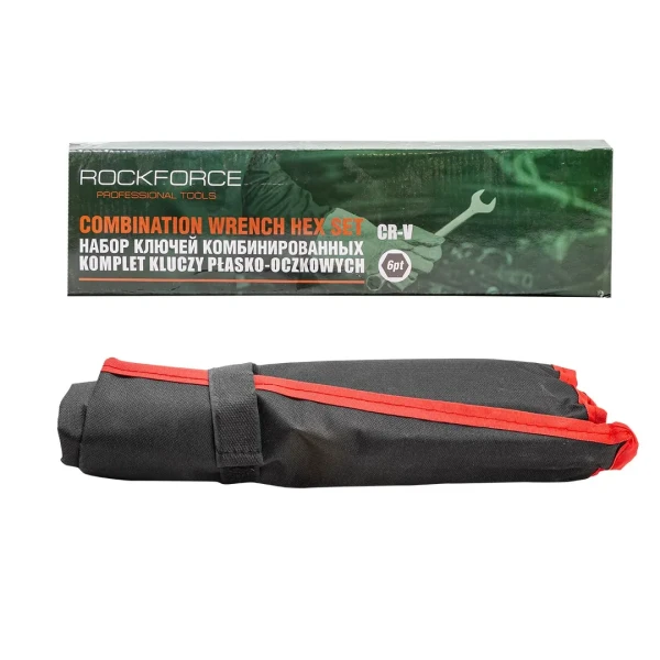 Набор ключей комбинированных 14пр. 6гр.(10, 12-19, 21, 24, 27, 30, 32мм), на полотне