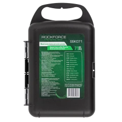 Набор аксессуаров для мини-дрелей, 71пр., в пластиковом кейсе