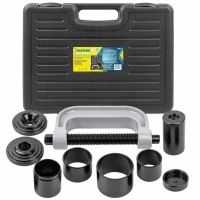 Набор инструментов для снятия и установки шаровых опор, подшипников, сайлентблоков 10пр., в кейсе