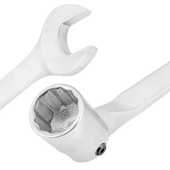 Ключ рожково-торцевой шарнирный 17мм на пластиковом держателе