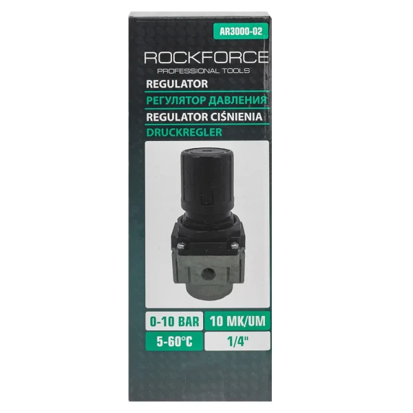 Регулятор давления воздуха ''Profi''1/4''(0-10bar,раб. температура 5°-60°)