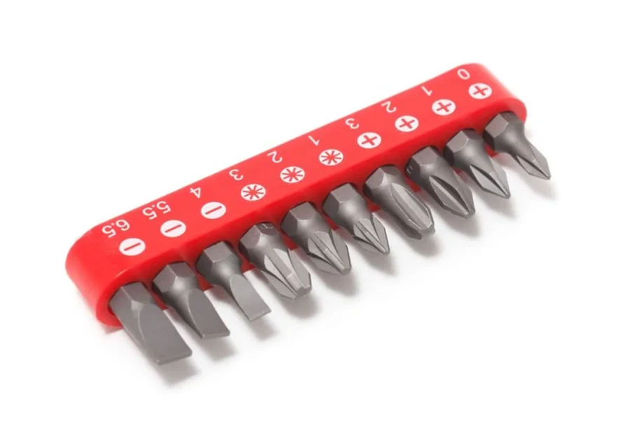 Набор бит 10пр. 1/4''(PH.0,1,2,3, PZ.1,2,3, SL 4, 5.5, 6.5мм-25мм),в блистере