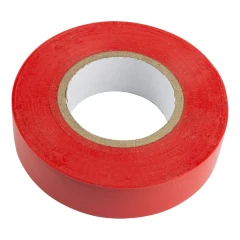 Лента изоляционная термостойкая 105°C 19мм x 20м (красная)