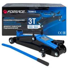 Домкрат подкатной гидравлический 3 т (h min 135мм, h max 380мм)