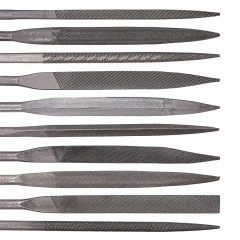 Набор надфилей разнопрофильных 10пр.(L-140мм,Ø3мм),в блистере