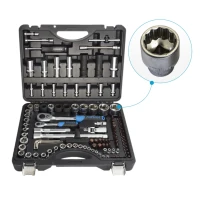 Набор инструментов 108+6пр. Premium 1/4''1/2(12гр.) 1/2''(17,19,21мм-6гр.)