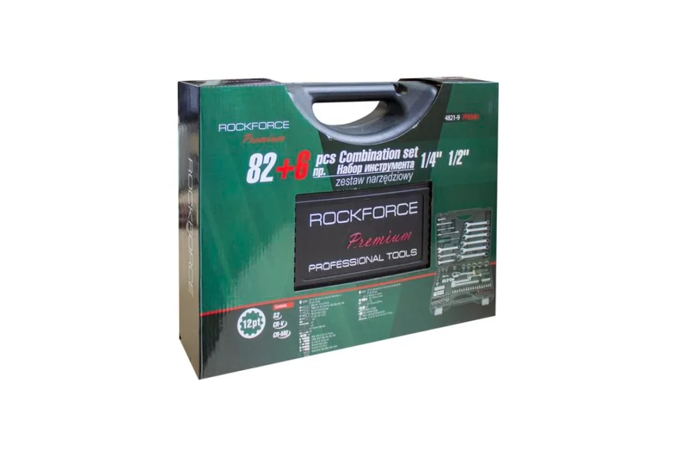 Набор инструментов 82+6пр. 1/4'',1/2''(12гр.)