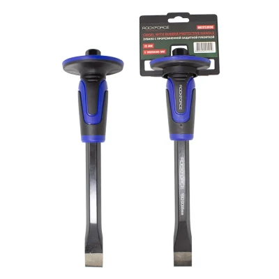 Зубило c прорезиненной защитной рукояткой 25мм (L-305мм),в блистере