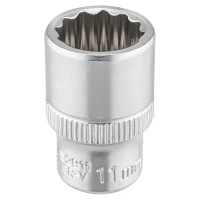 Головка 11мм (12гр.), 1/4''