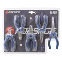 Набор шарнирно-губцевого инструмента мини 5пр. 5''-125мм(бокорезы, плоскогубцы, утконосы, утконосы комбинированные, кусачки торцевые),в блистере