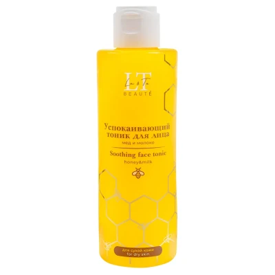 Успокаивающий тоник для лица мед и молоко для сухой кожи La &amp; Te BEAUTÉ