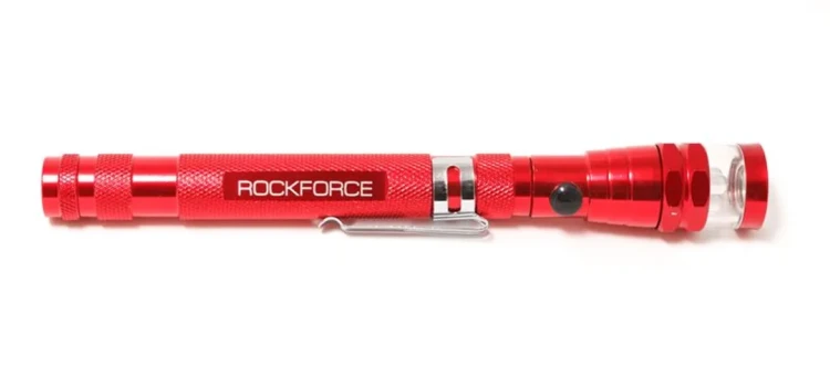 Фонарь телескопический с магнитом (3LED, 2.27кг, L:178-587мм), в блистере