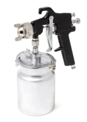 Краскораспылитель с нижним металлическим бачком (1000мл, 2,0мм, 5 bar, 127-170 л/мин, присоед. резьба 1/4'')