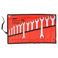 Ключи рожковые, набор 12пр. (6х7, 8х9, 10х11, 12х13, 14х15, 16х17, 18х19, 20х22, 21х23, 24х27, 25х28, 30х32мм)