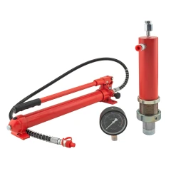 Цилиндр гидравлический для пресса гидравлического 20т в комплекте с насосом и манометром