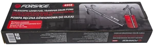 Насос ручной рычажный телескопический для перекачки масла на бочку