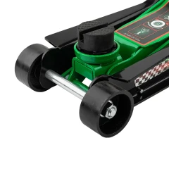 Домкрат подкатной гидравлический низкопрофильный 3т (усиленный корпус,поворотная ручка 360°,h min 85мм, h max 385мм)